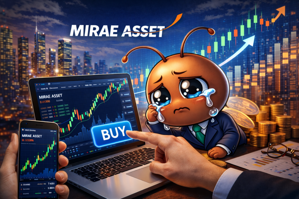 개미의 슬픈 ‘불타기’…뒤늦게 미래에셋 500주를 산 이유