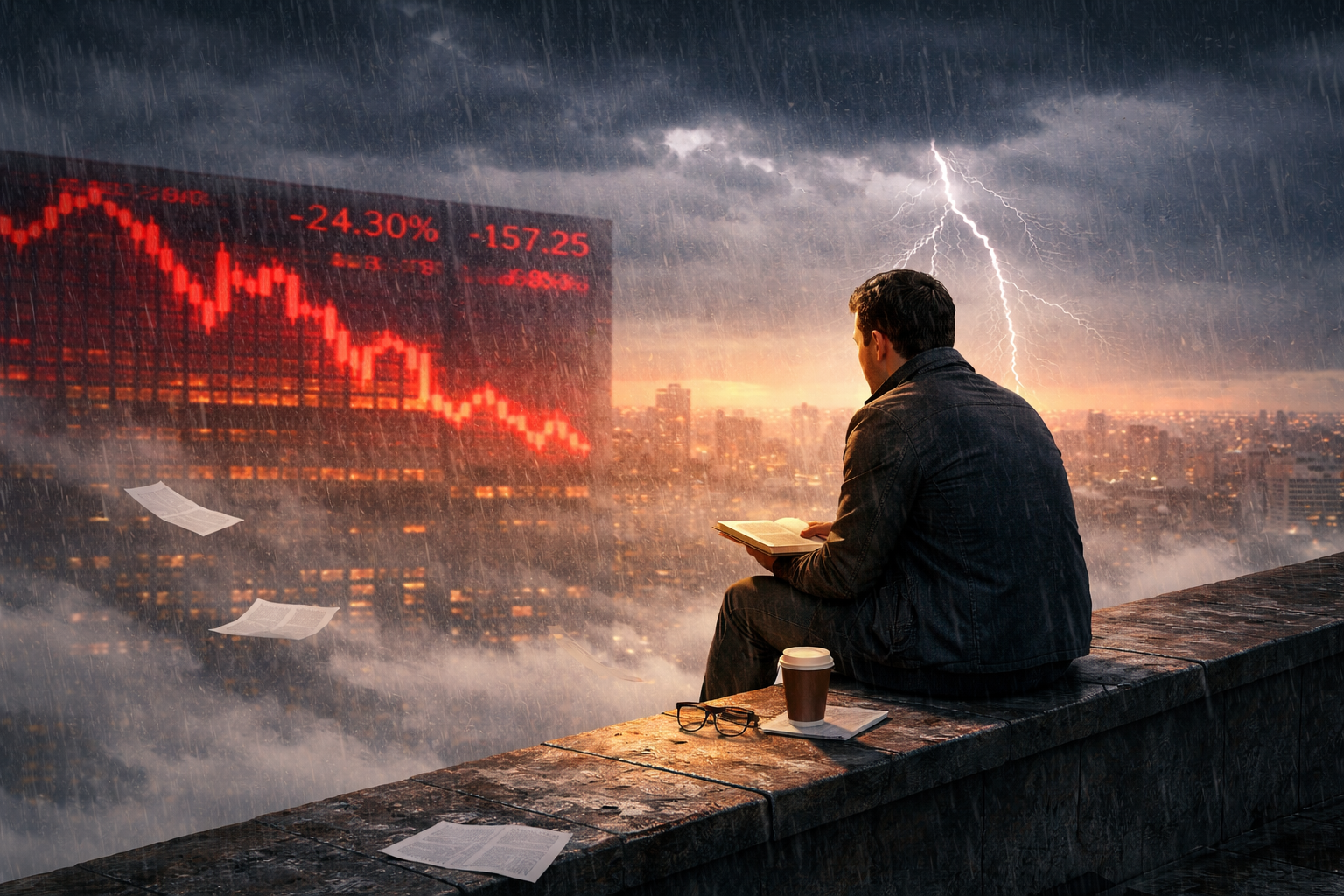 “폭락장에서 판 사람은, 다시 사지 못한다”