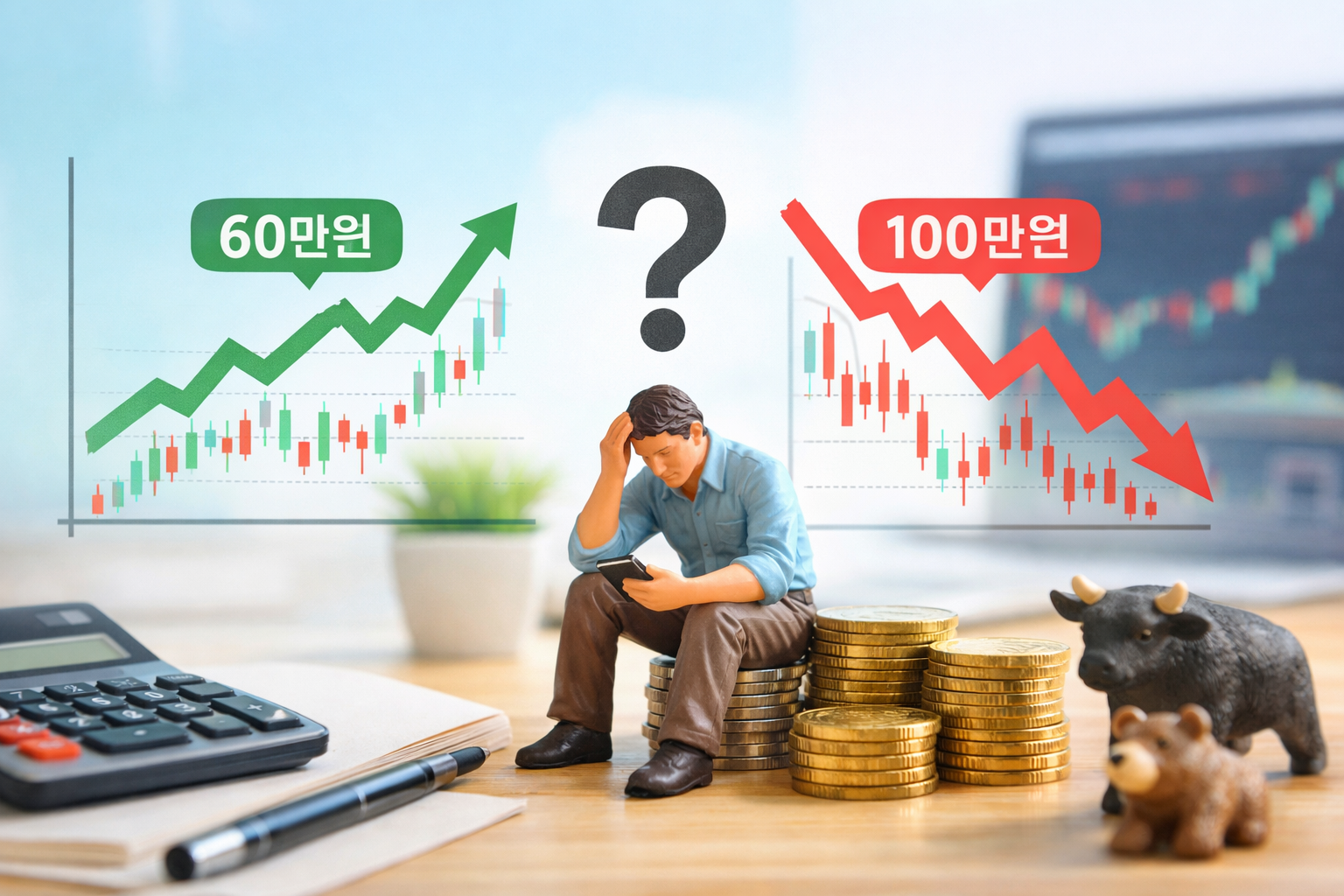 10루타 주식을 사도, 결국 중간에 팔아버리는 이유