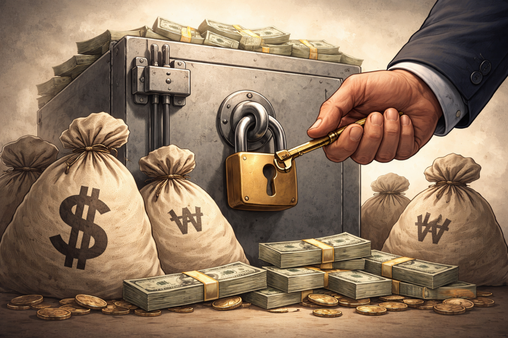 ‘4100억원이 잠긴 금고’—이 주식이 오를 수 없는 이유