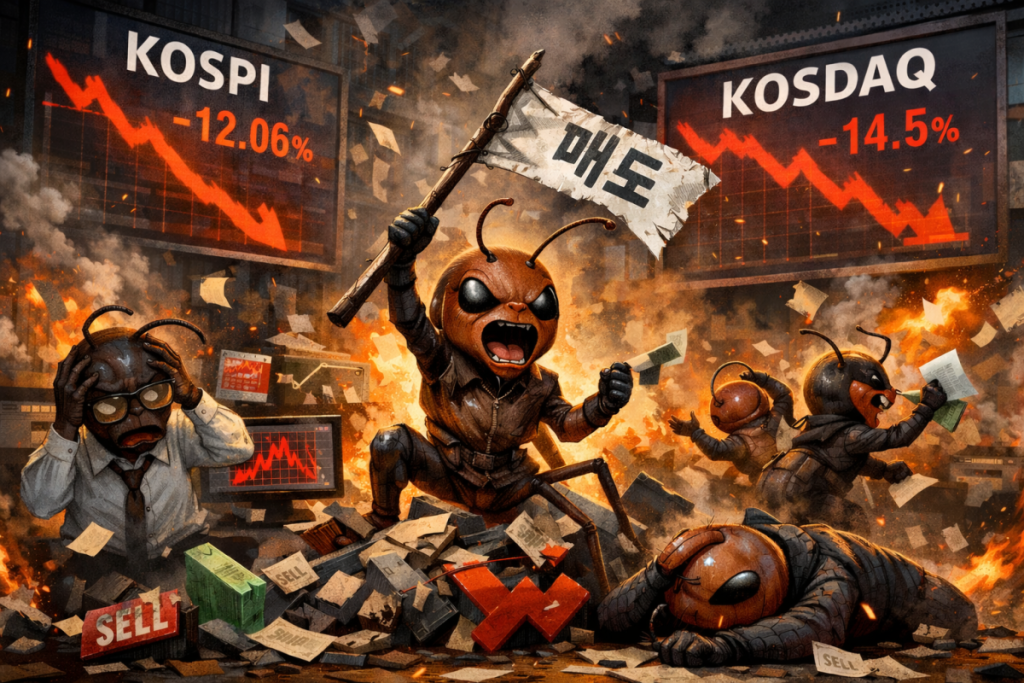전쟁보다 무서운 ‘패닉셀’…폭락장 개미가 주식을 던진 이유