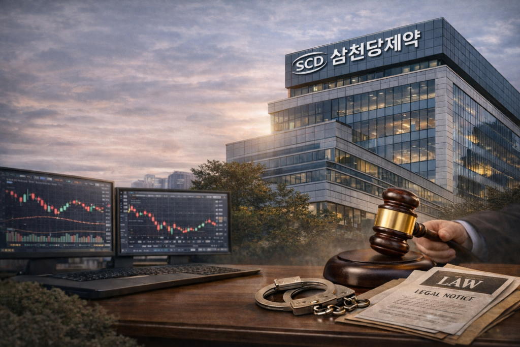 삼천당제약 하한가, 과연 블로거 때문이었을까