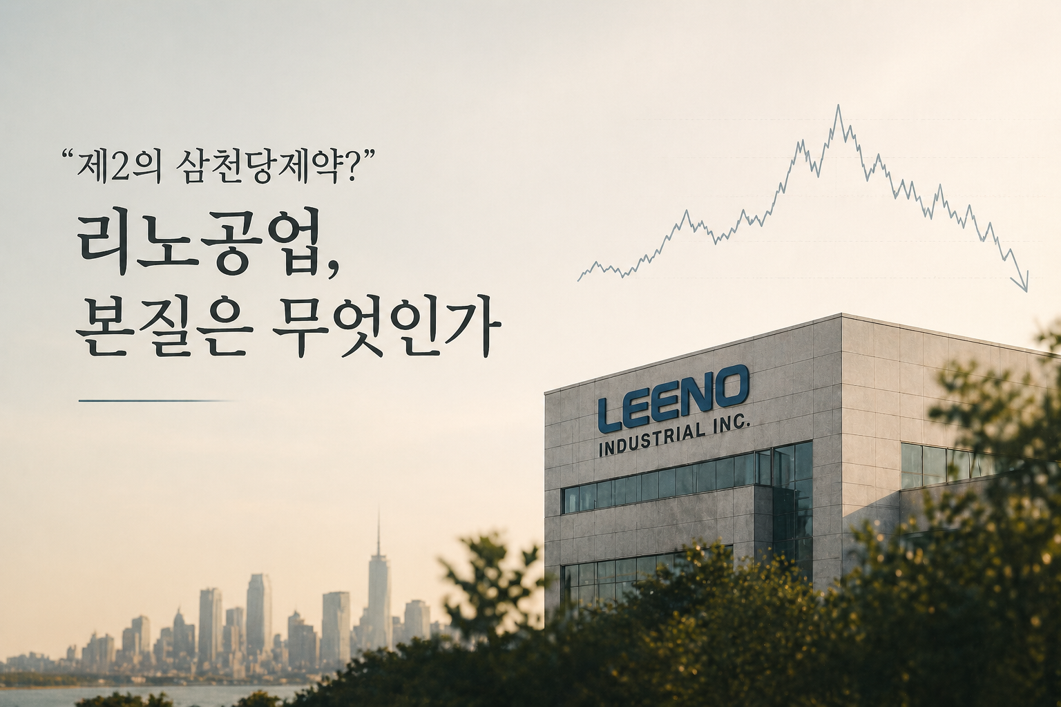 “제2의 삼천당제약?” 리노공업을 위한 변명