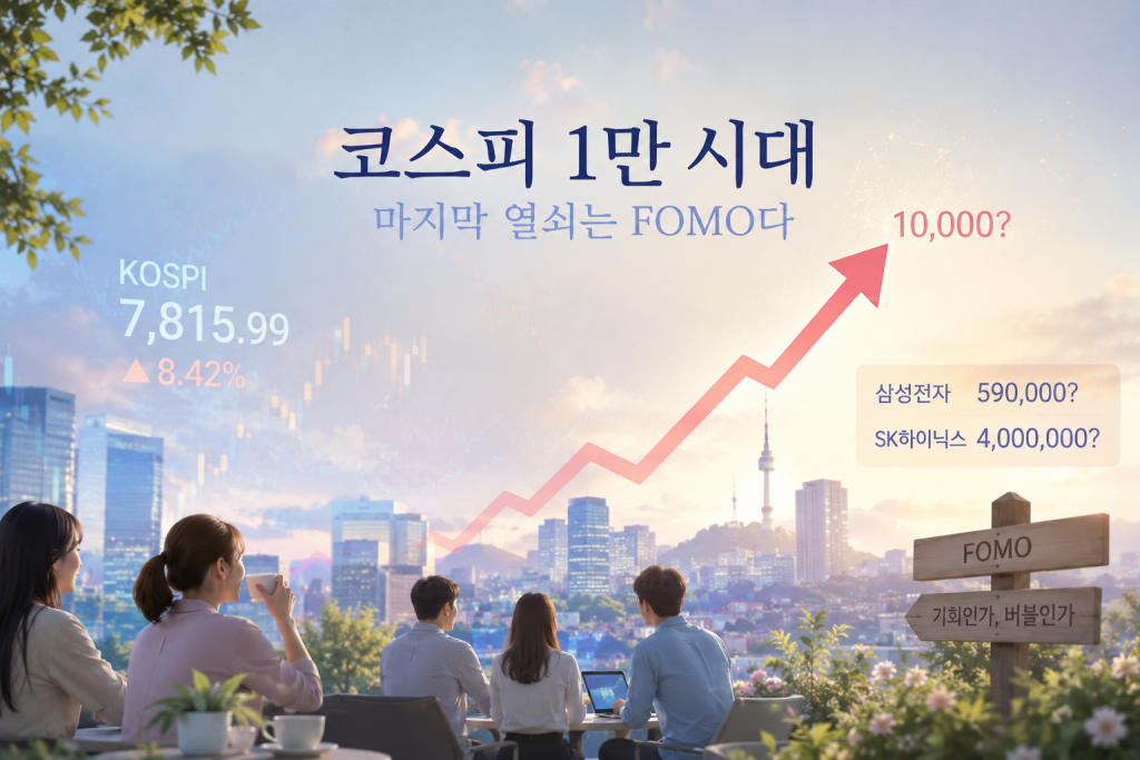 코스피 1만의 꿈… 서울 집값이 남긴 개미의 트라우마
