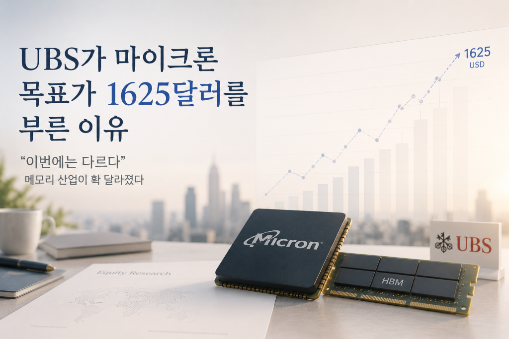 메모리 사이클의 저주는 끝난 것일까…UBS의 파격 주장