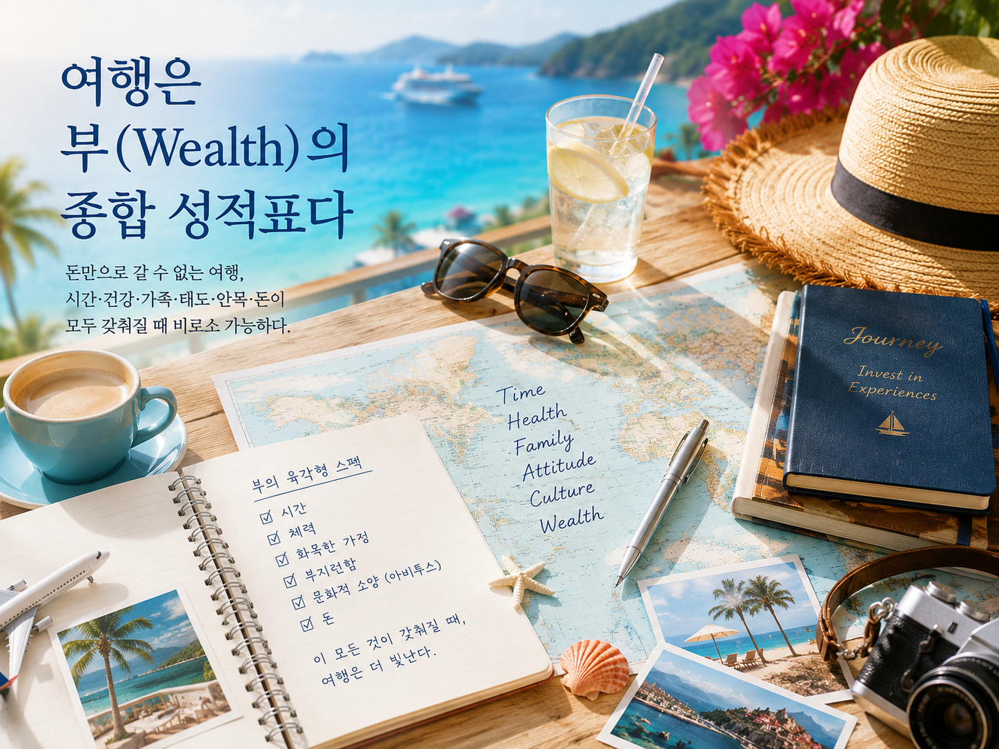 여행이 왜 부(wealth)의 ‘육각형 스펙’일까