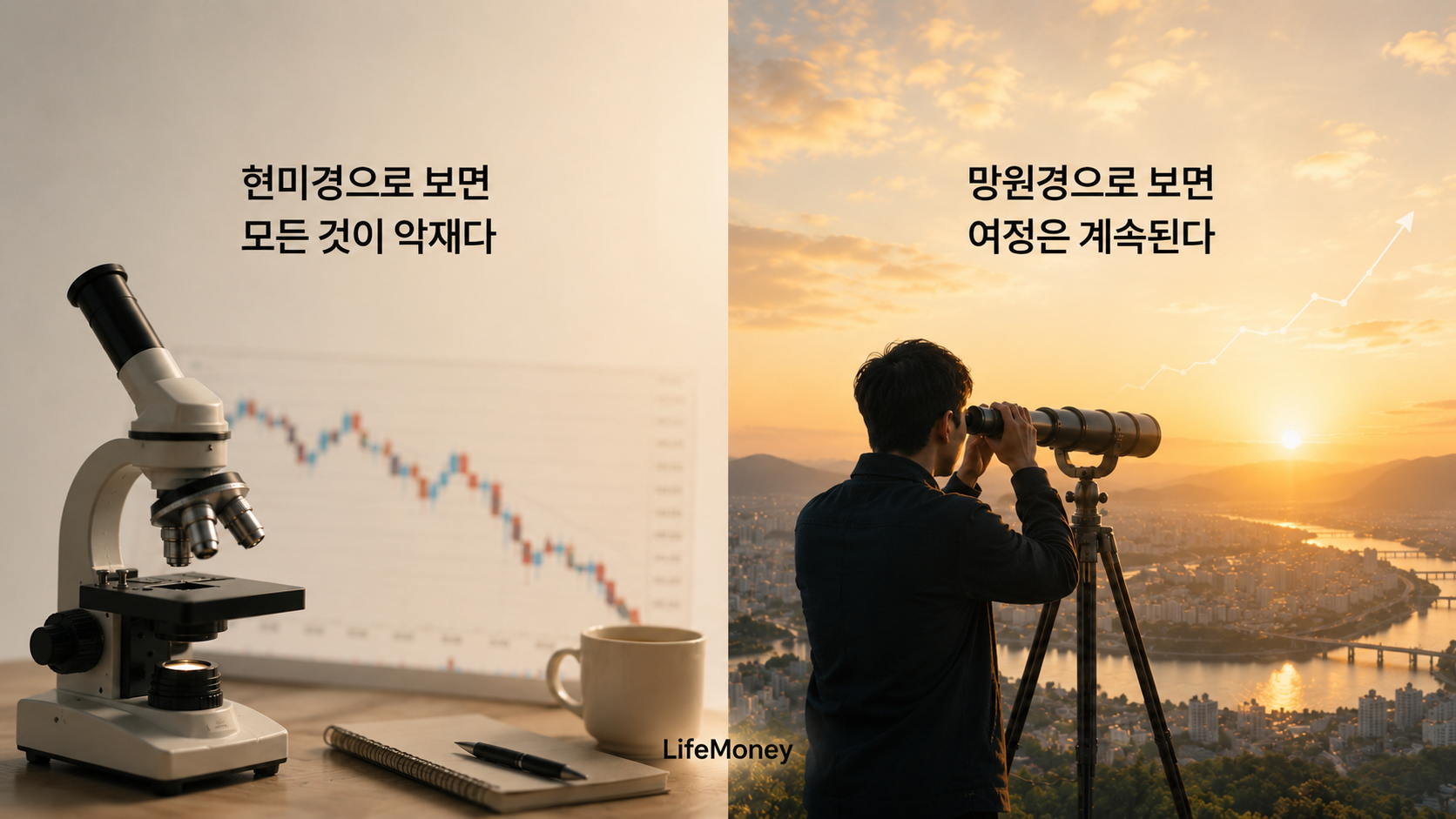 폭락장에서…현미경으로 은하수를 볼 수 있는가