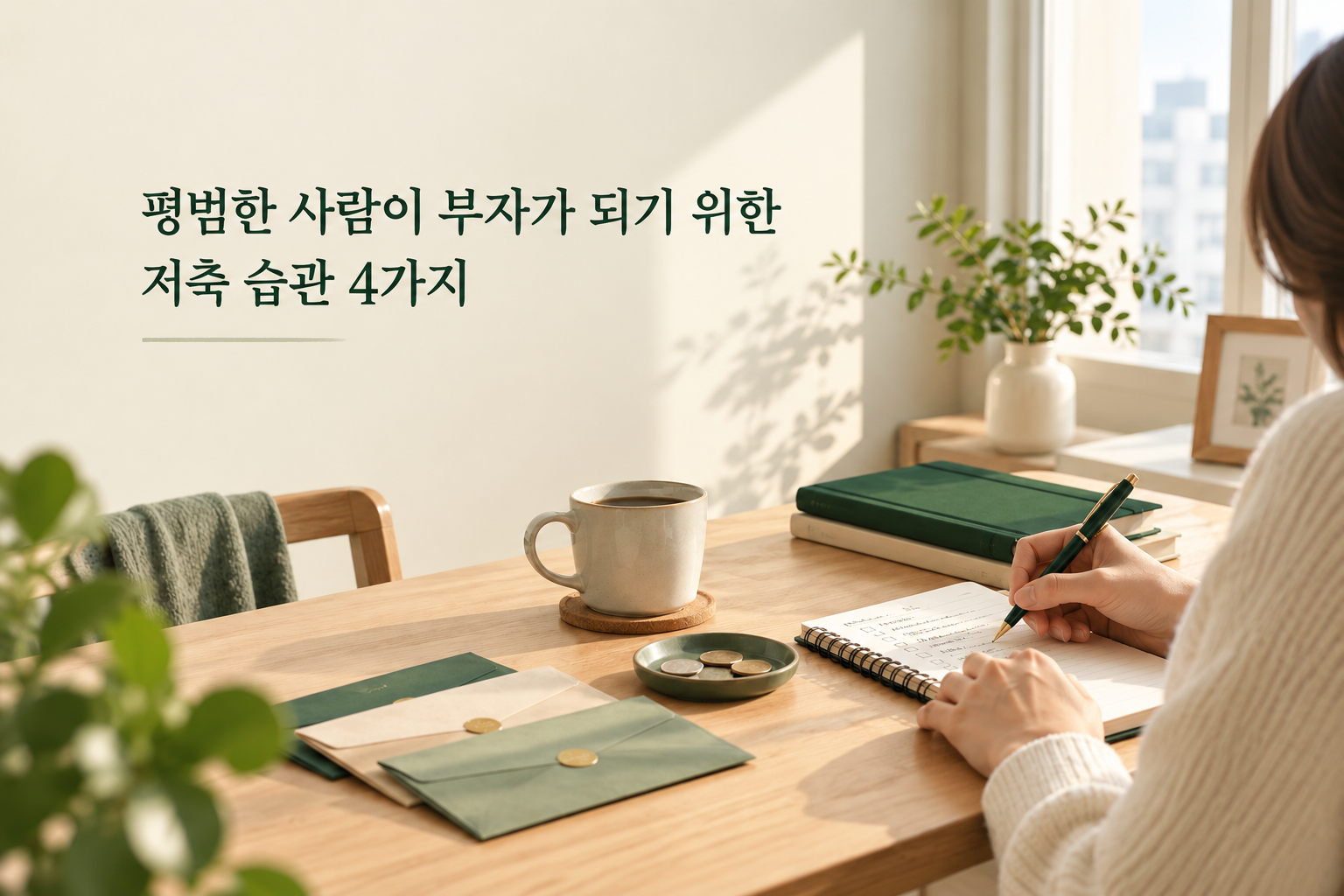 평범한 사람이 부자가 되기 위한 저축 습관 4가지