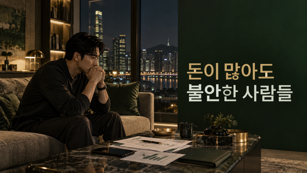 돈이 많아져도 불안이 줄지 않는 이유